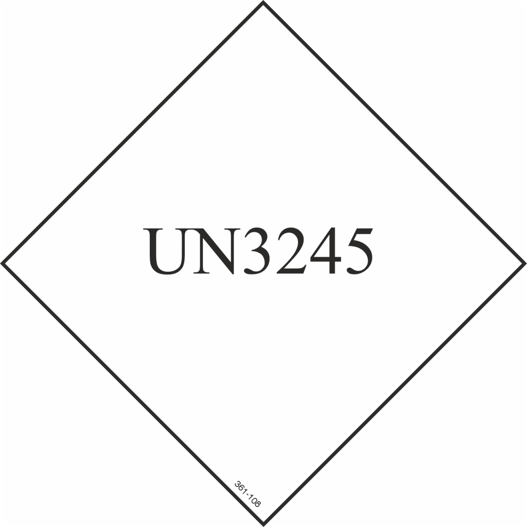 Mark for Biological Substance Category B (UN 3245)