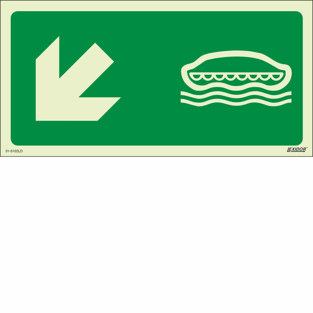 Lifeboat Left Down