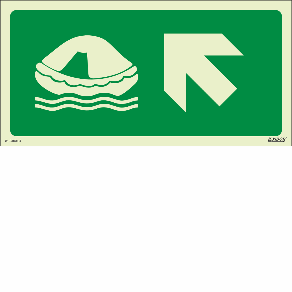 Liferaft Left Up