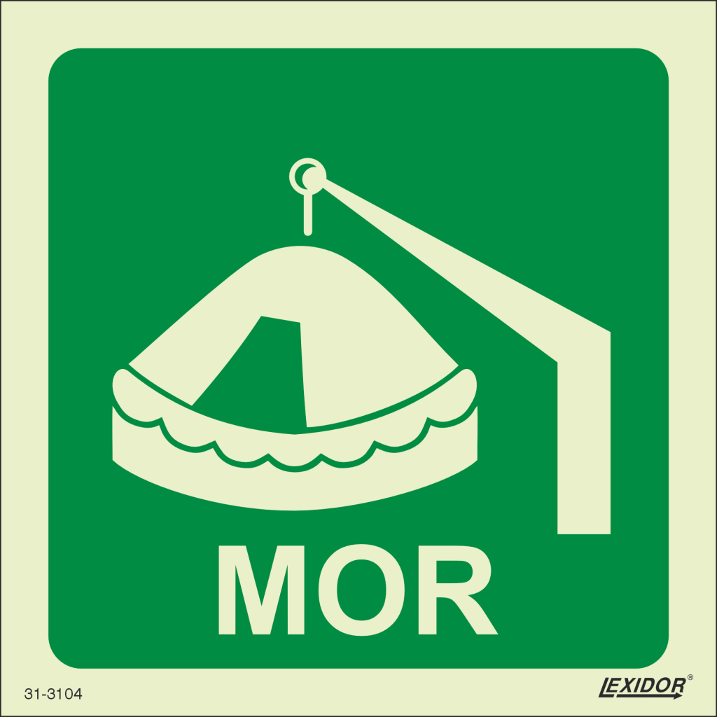 Davit-Launched Liferaft MOR