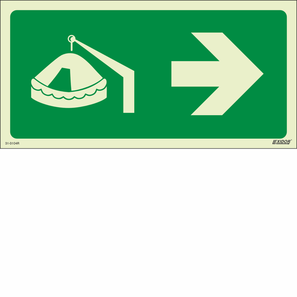 Davit-Launched Liferaft Right
