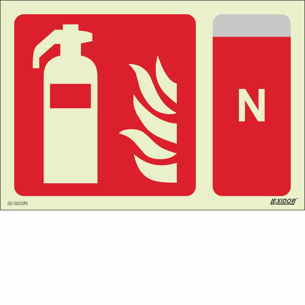 Fire Extinguisher, Nitrogen
