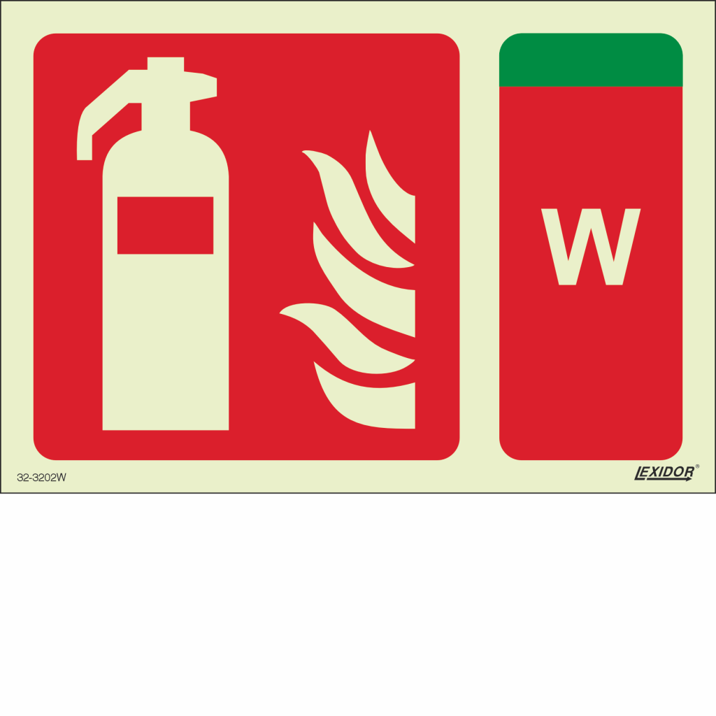 Fire Extinguisher, Water