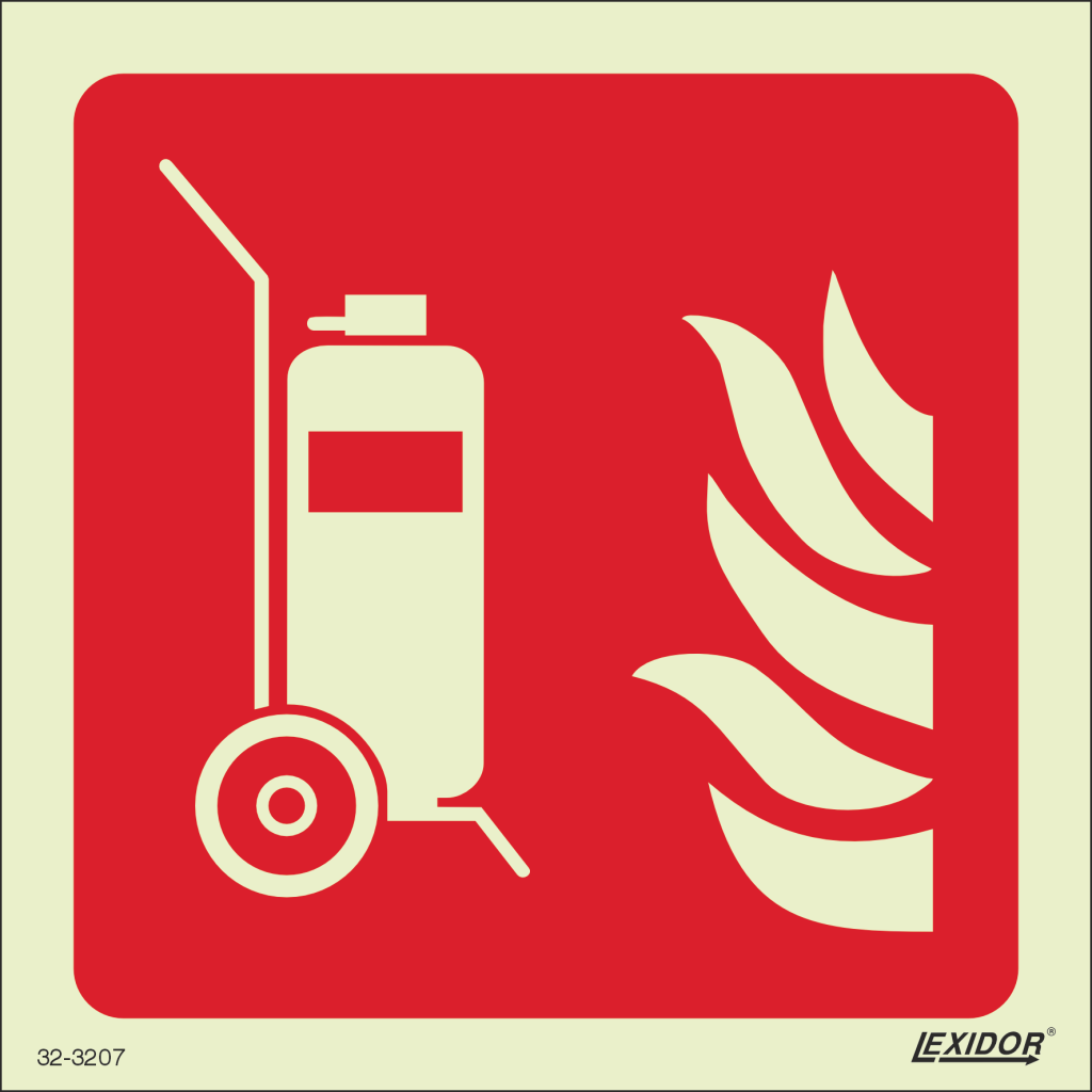 Wheeled Fire Extinguisher