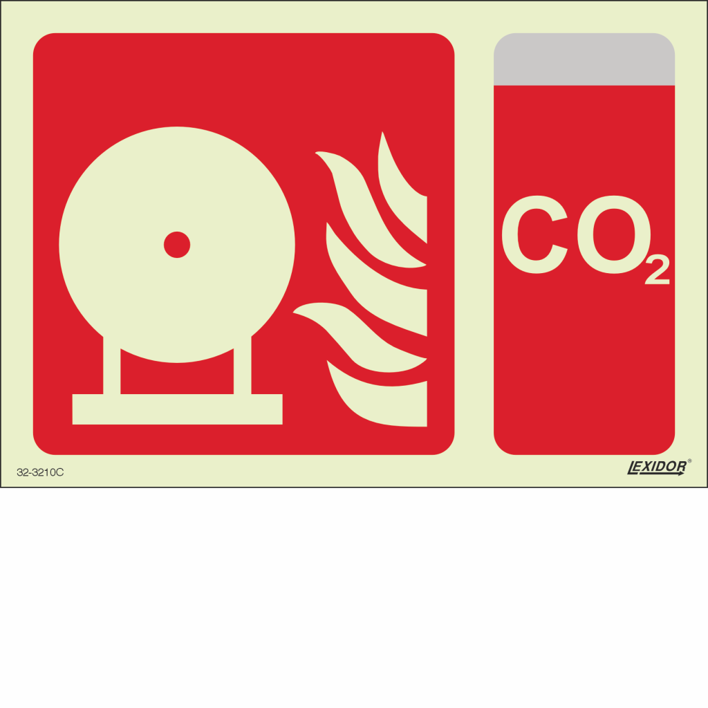 Fixed Fire Extinguishing Bottle, CO2