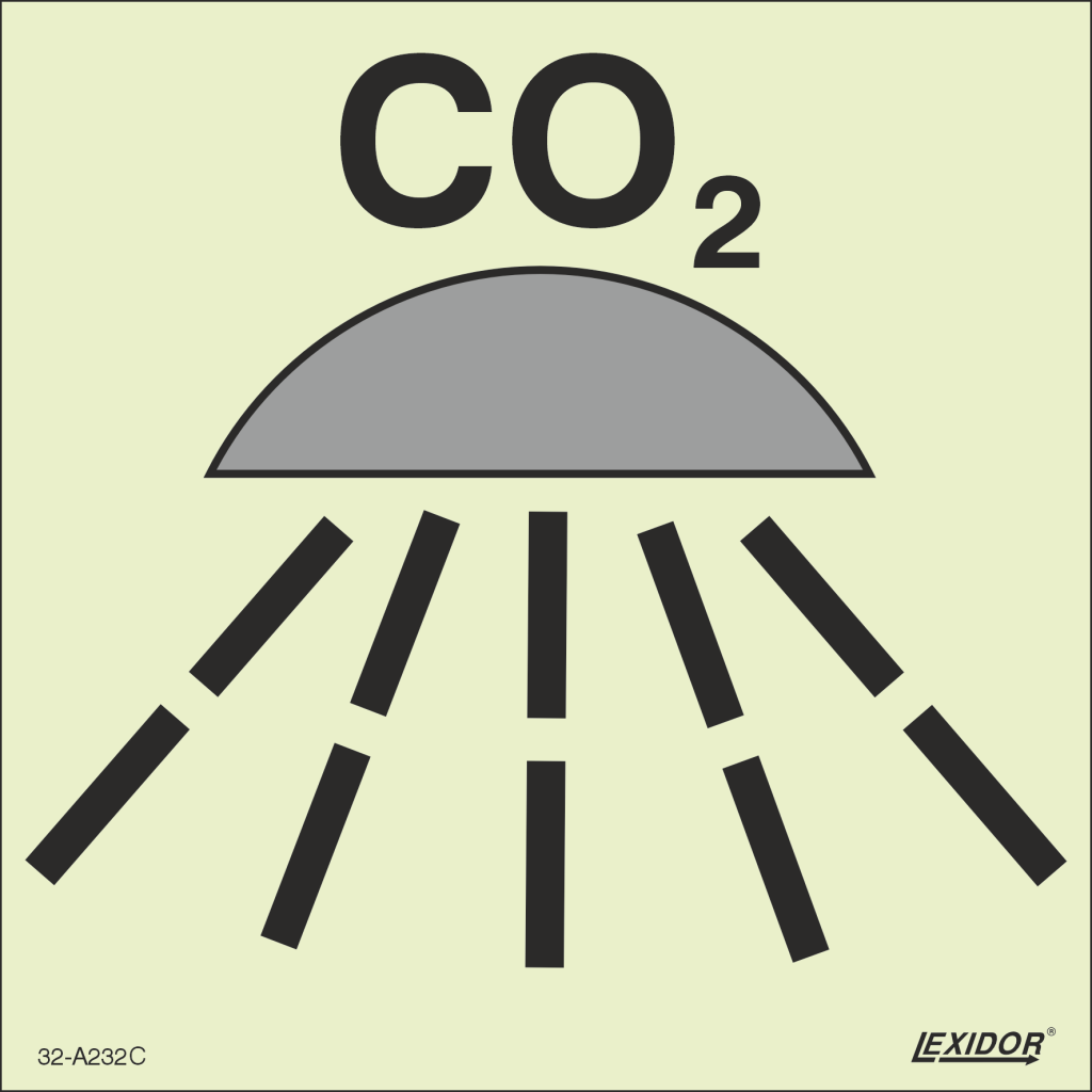 Space Protected by a CO2 Fire-Extinguishing System