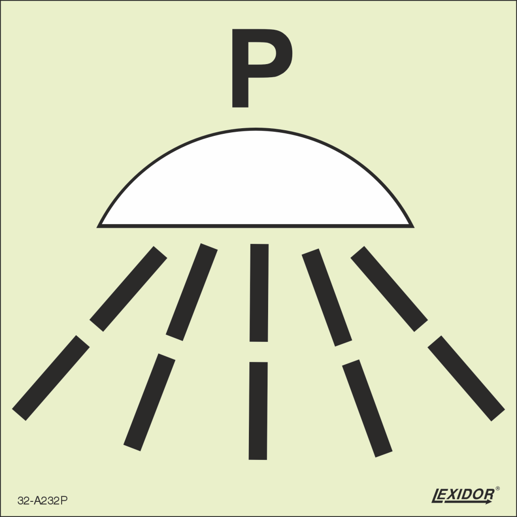 Space Protected by a Powder Fire-Extinguishing System