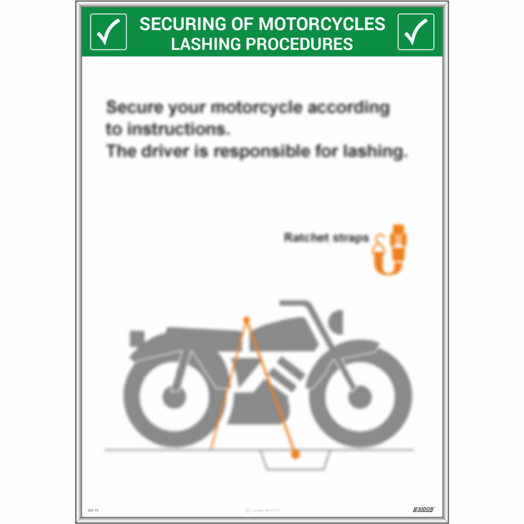 Lashing of Motorcycle
