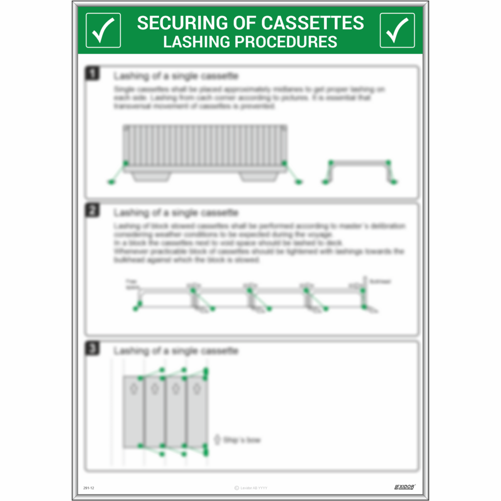 Lashing Procedure Container