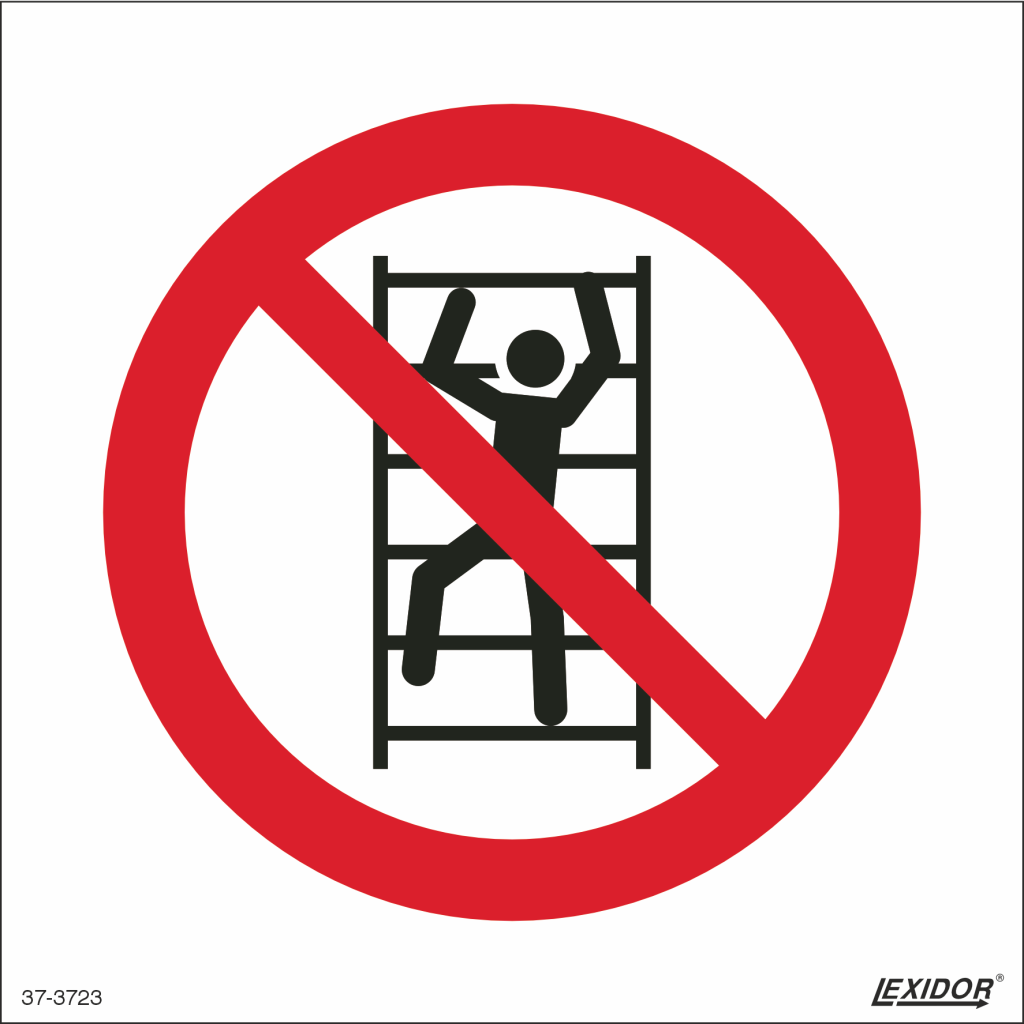 No Climbing