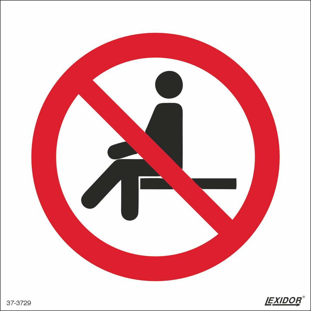 No Sitting