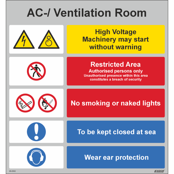 AC-/Ventilation Room - Lexidor webshop