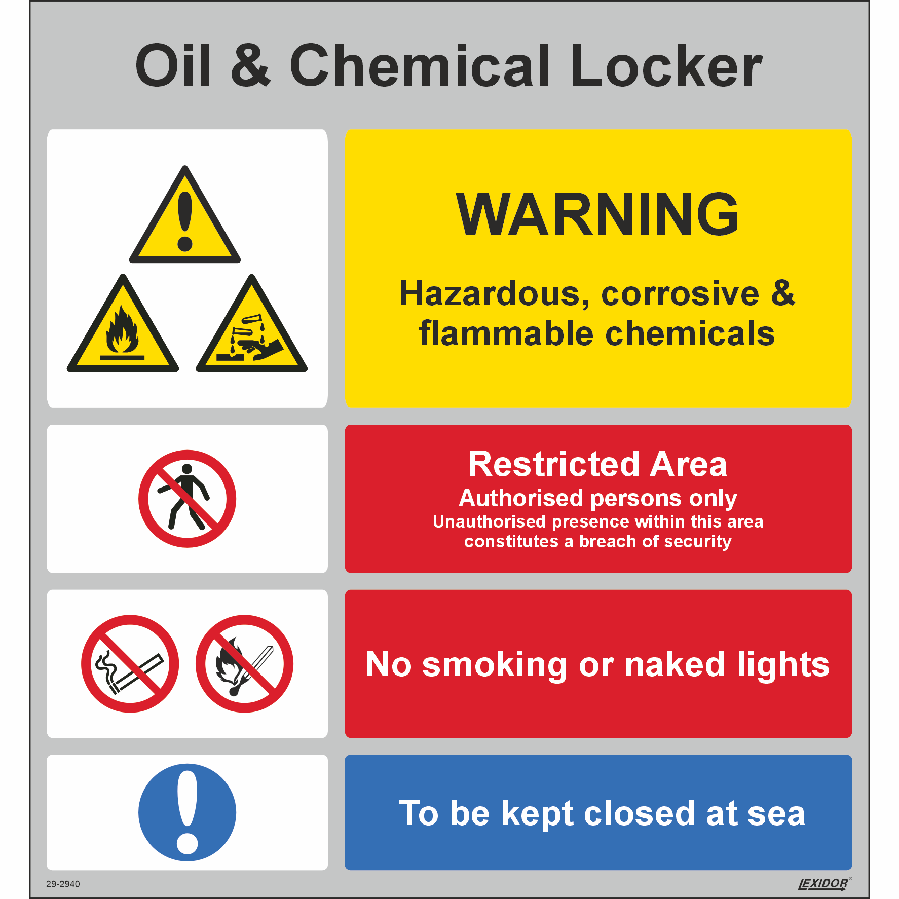 Oil & Chemical Locker
