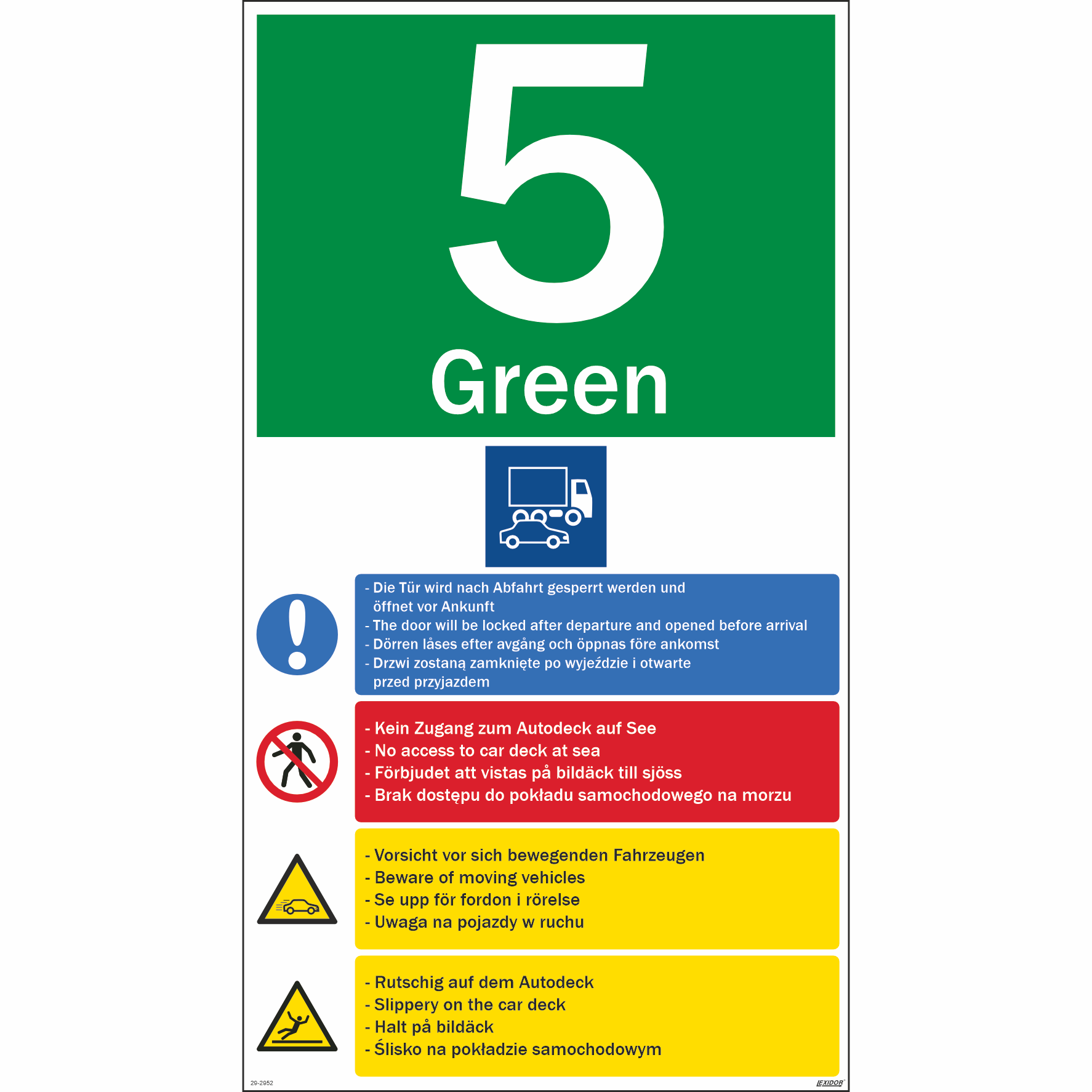 Car Deck Information