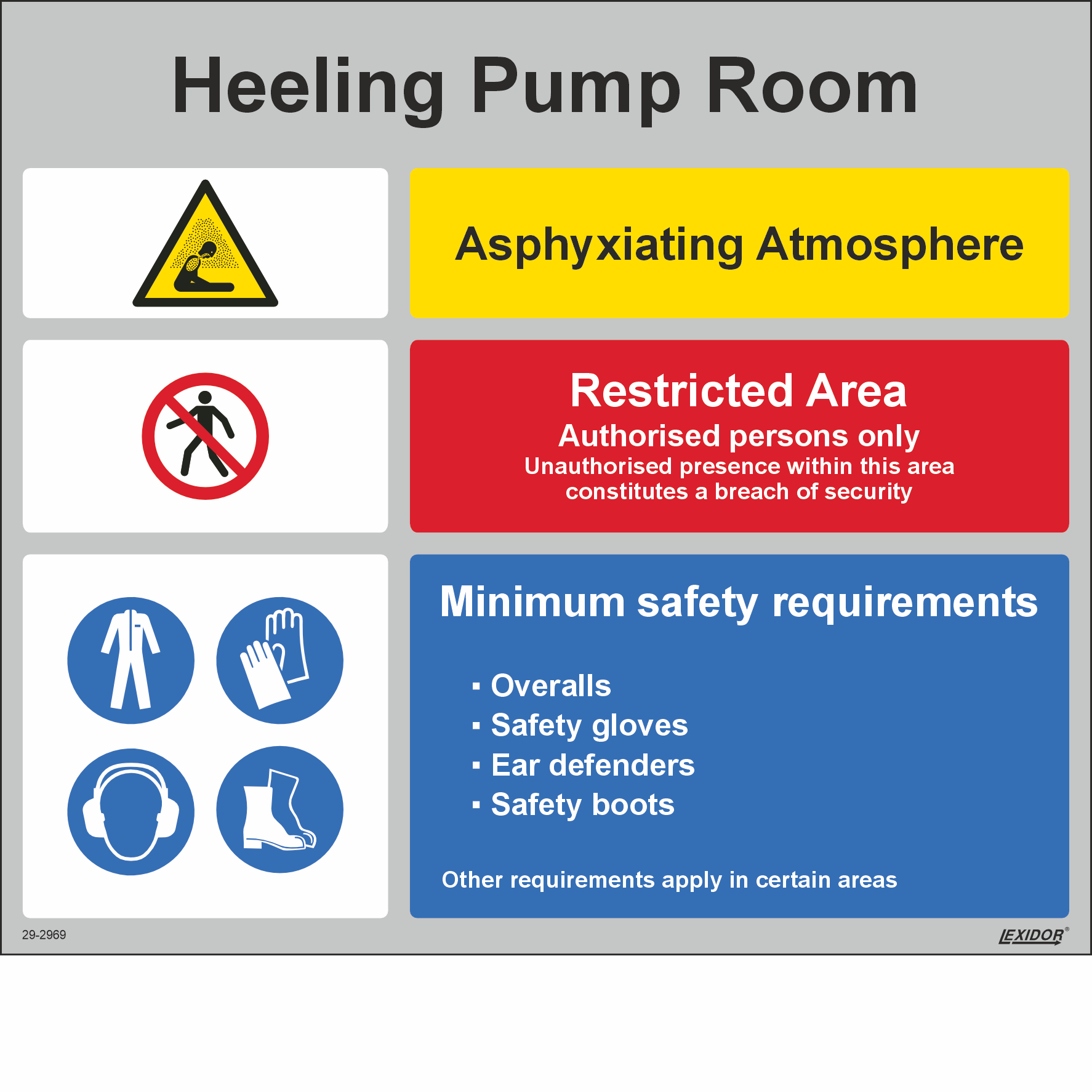 Heeling Pump Room