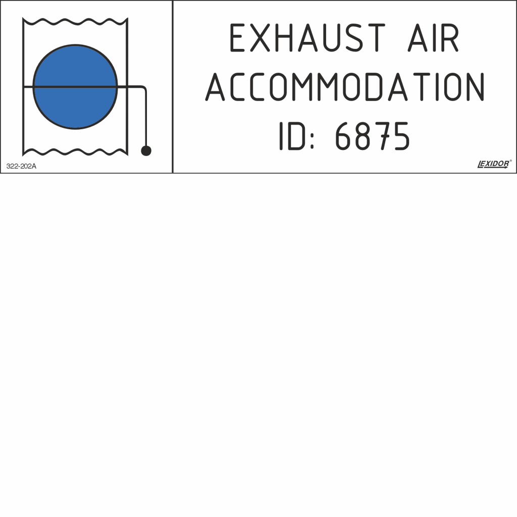 Fire damper, Exhaust (Accommoation)
