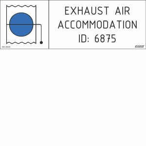 Fire damper, Exhaust (Accommoation)