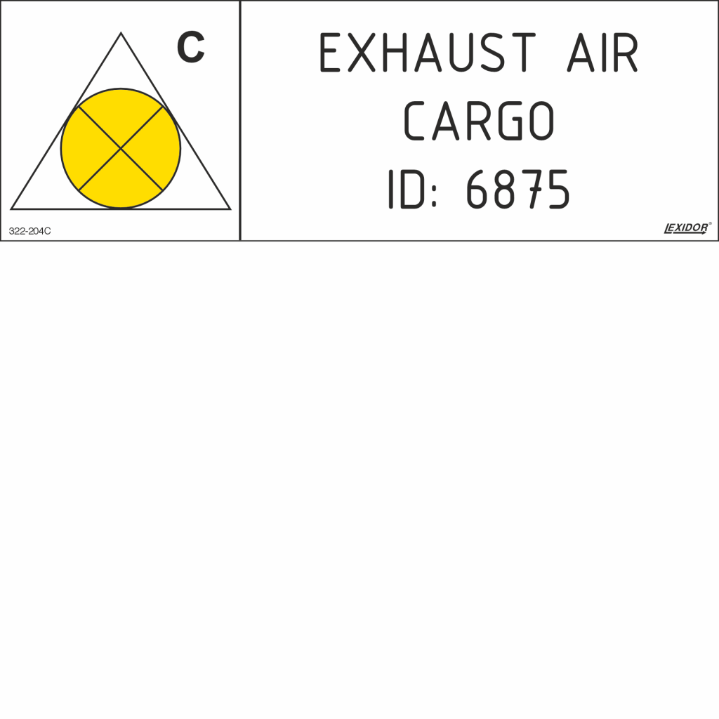 Remote Control Fan, Exhaust (Cargo)