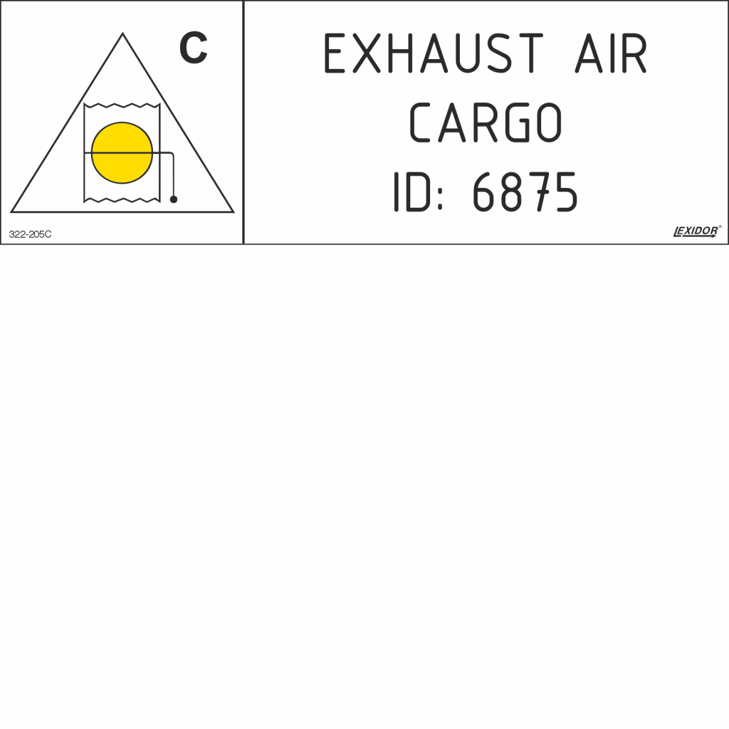 Remote Control Fire Damper, Exhaust (Cargo)