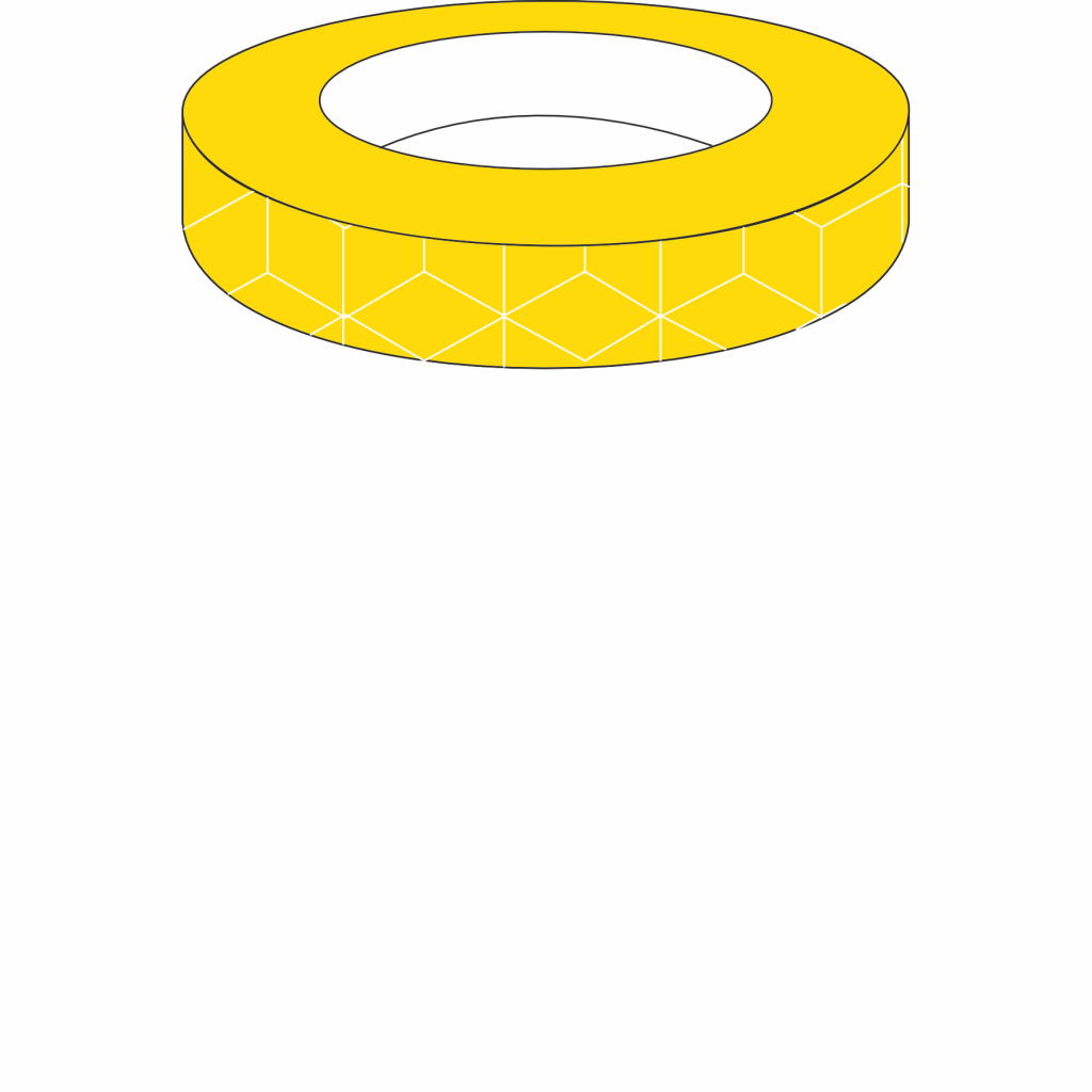 Reflector Contrast Markings Yellow