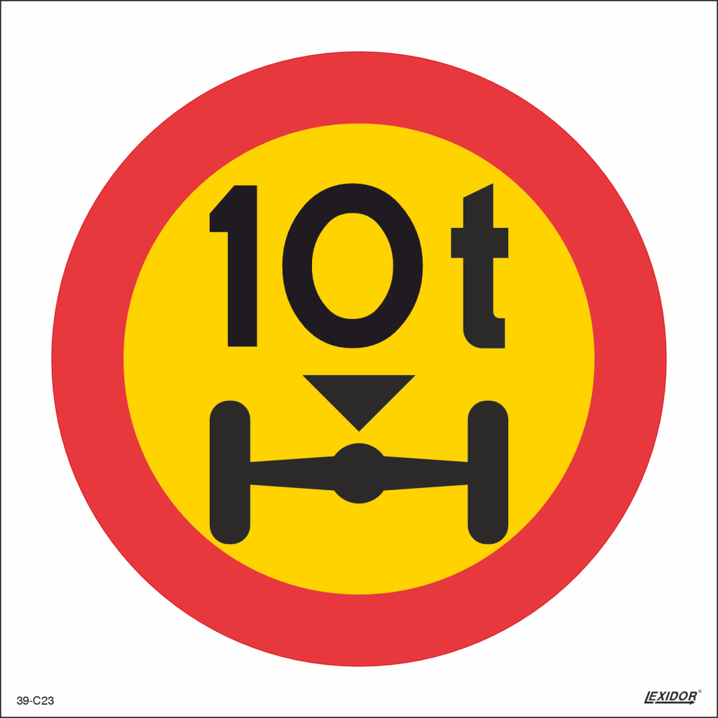 Restricted Weight on Axle
