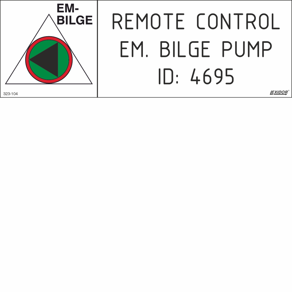 Remote Control Emergency Bilge Pump
