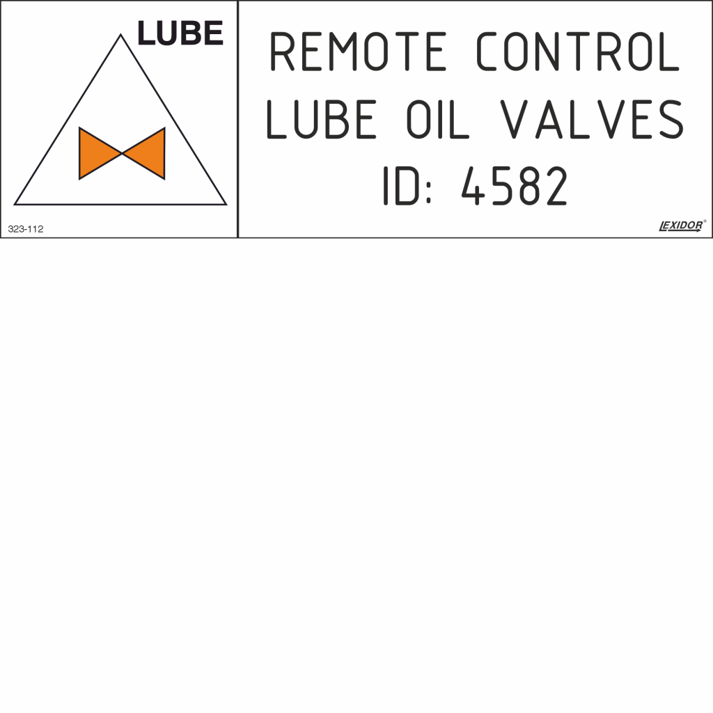Remote Control Lube Oil Valves