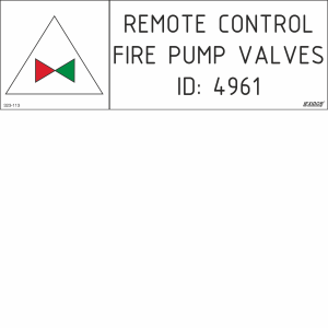 Remote Control Fire Pump Valves