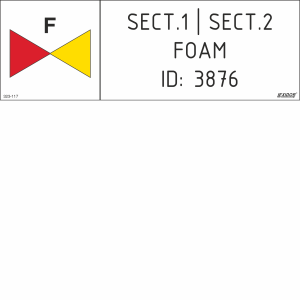 Section Valve Foam