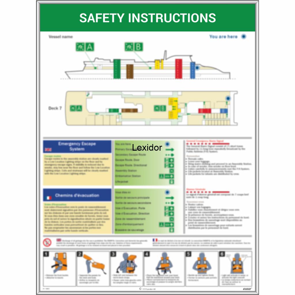 Emergency Escape Plan (Public Spaces)